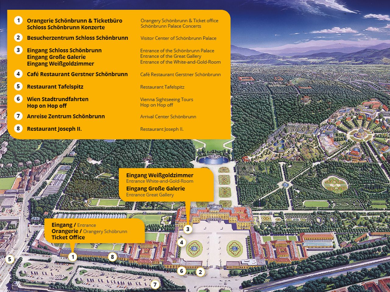 Schönbrunn Areaplan KMW