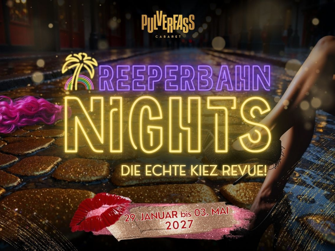 Pulverfass Reeperbahn Nights Plakat